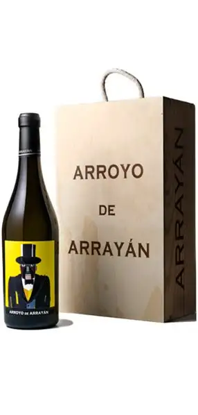 'Estuche Madera Arroyo de Arrayán Blanco - 2 Botellas'