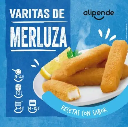 Merluza en varitas Alipende 500g