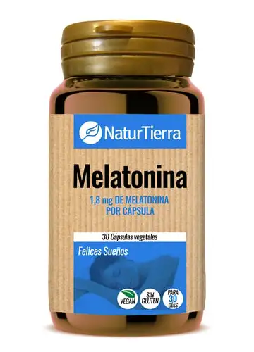 Melatonina Naturtierra 30 cápsulas