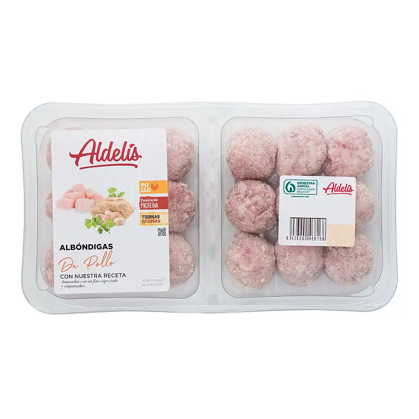 Albóndiga de pollo Aldelis 420g