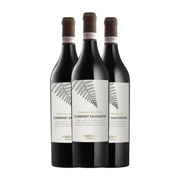 Fortant de France Altitude Cabernet Sauvignon Vin de Pays d'Oc 75 cl Vino Tinto (Caja de 3 unidades)