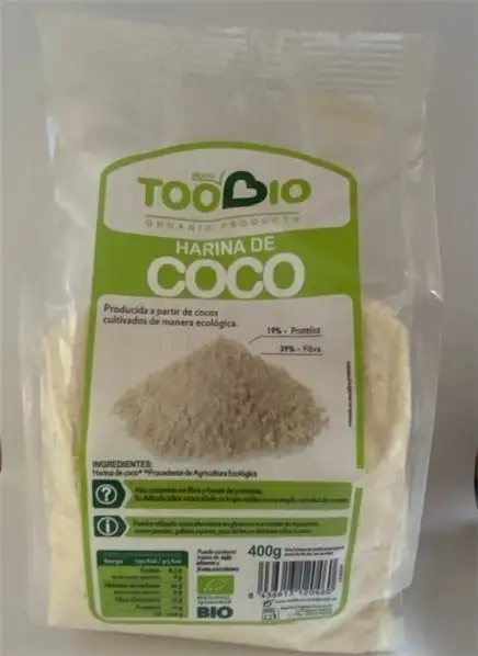 Harina coco TOO BIO 400 gr BIO