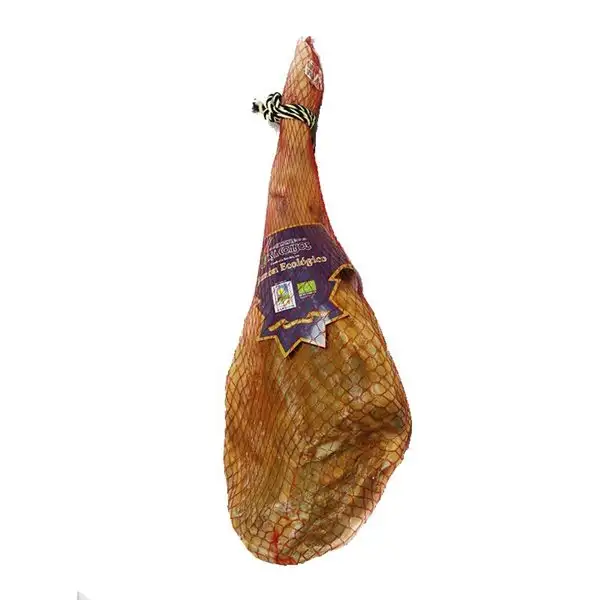 Jamón ecológico en 4 trozos