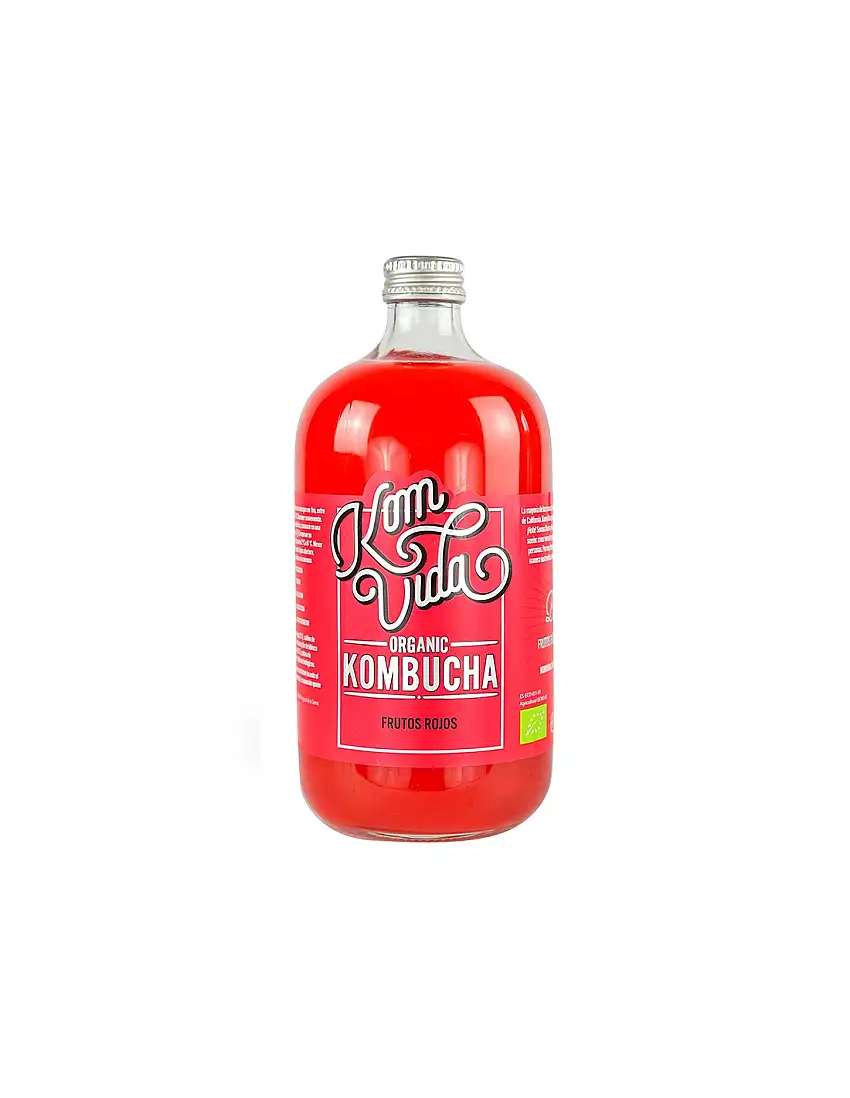 Kombucha frutos rojos Komvida 750ml