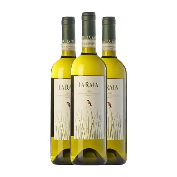 La Raia Cortese Cortese di Gavi Eco — Ecológico 75 cl Vino Blanco (Caja de 3 unidades)