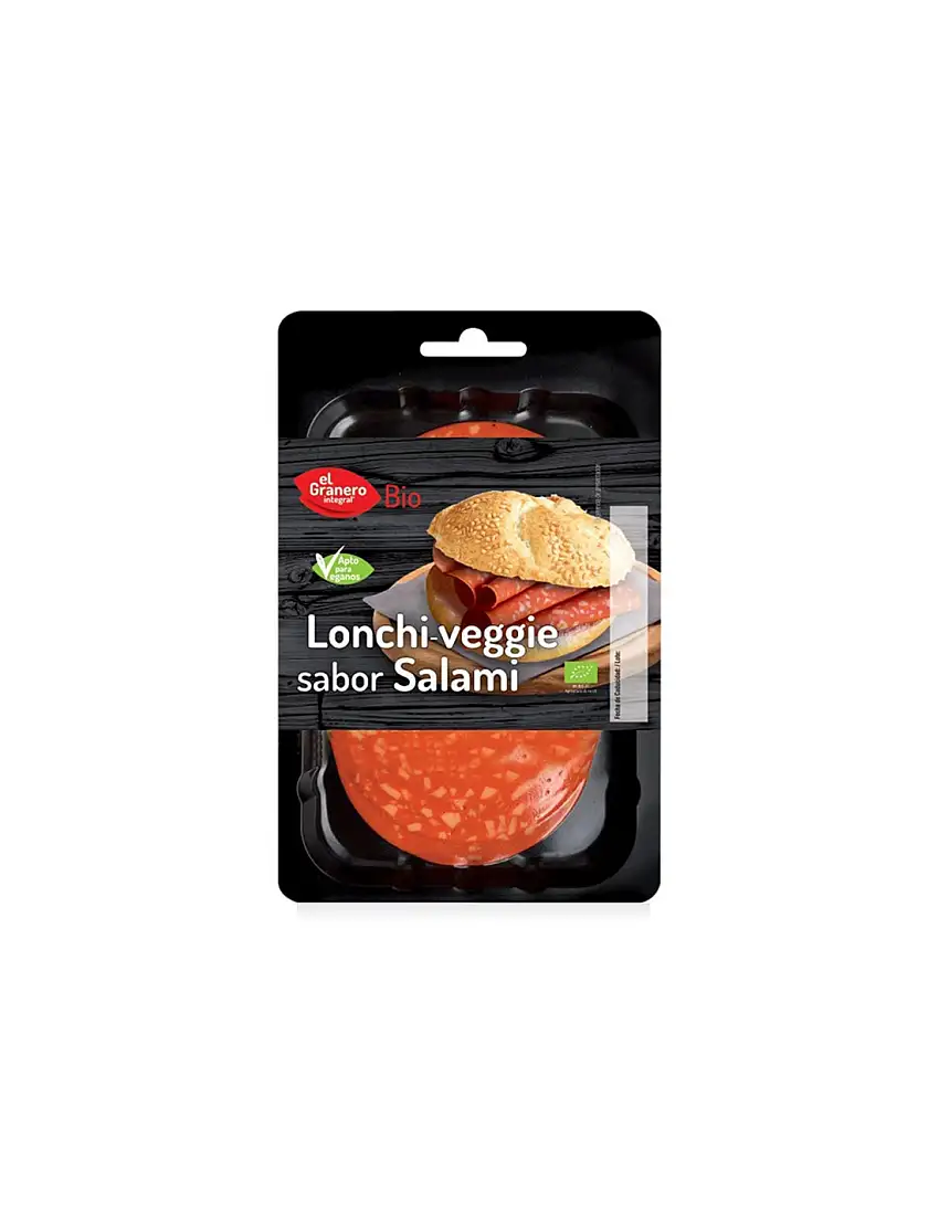 Loncha vegana salami El Granero 100 g