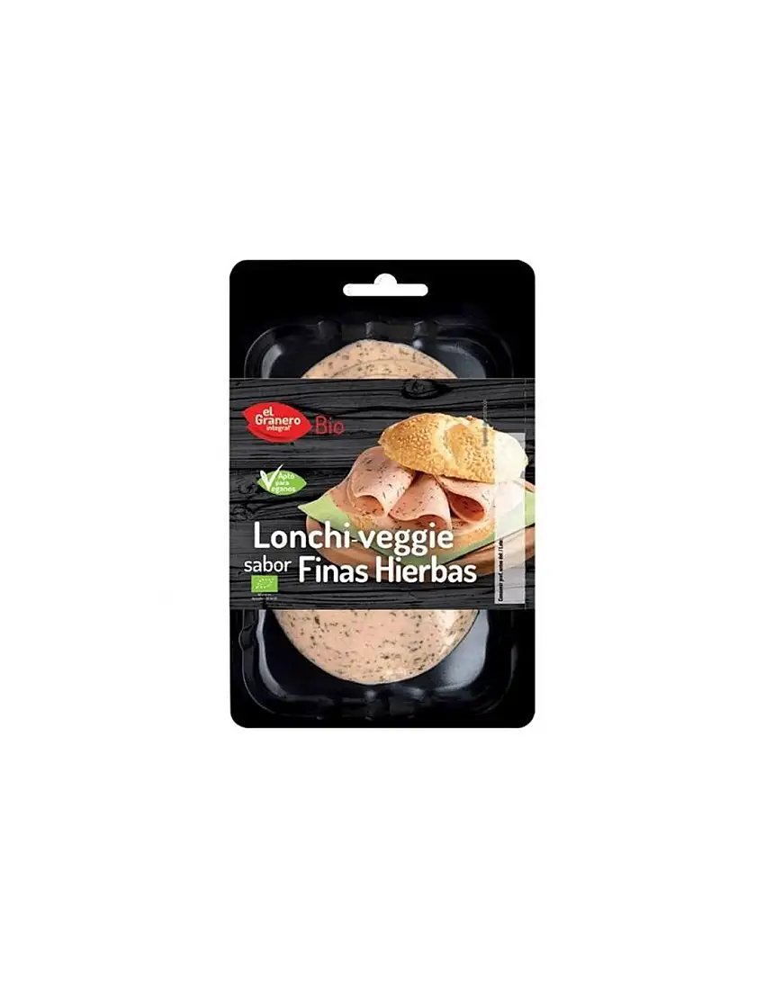 Loncha vegana finas hierbas El Granero 100 g