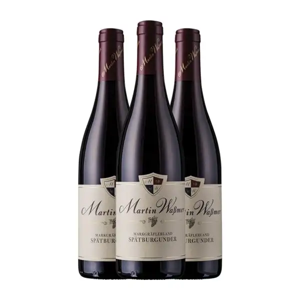 Martin Waßmer Markgräflerland Pinot Negro Trocken — Seco Baden 75 cl Vino Tinto (Caja de 3 unidades)