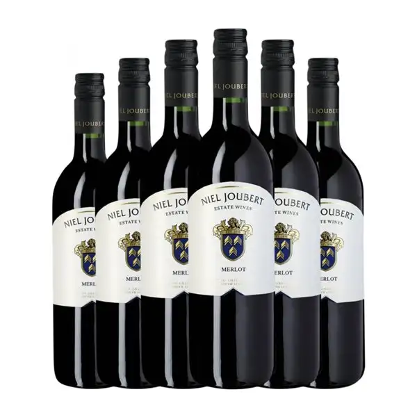 Niel Joubert Merlot Seco Paarl 75 cl Vino Tinto (Caja de 6 unidades)
