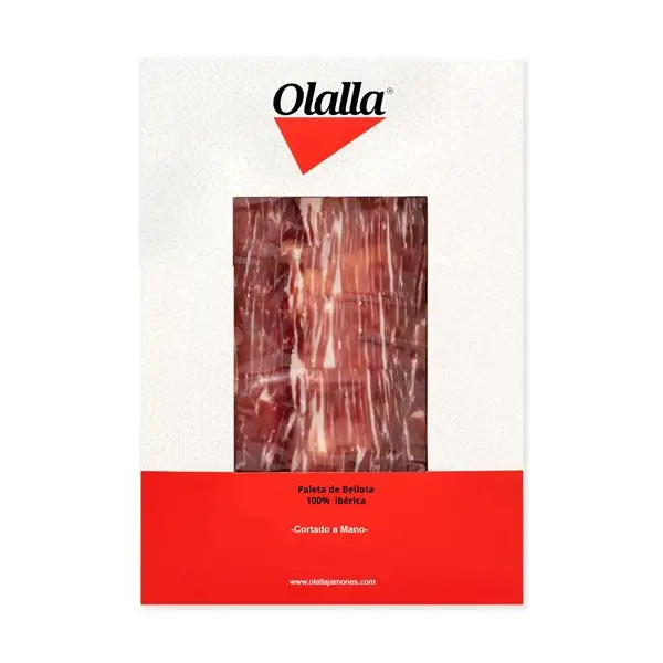 Paleta de Bellota 100% Ibérica loncheada a mano 100g