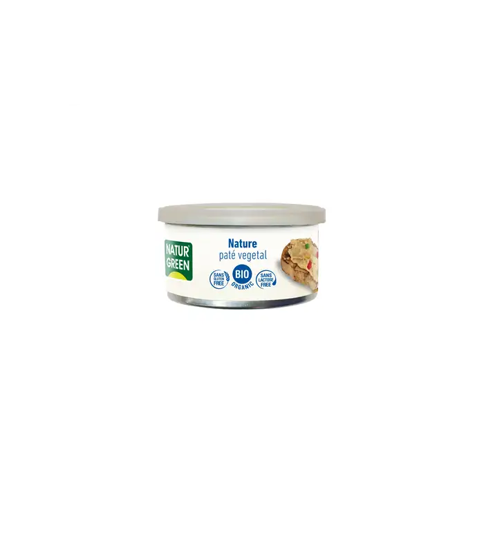 PATE NATURE NATURGREEN BIO 125g