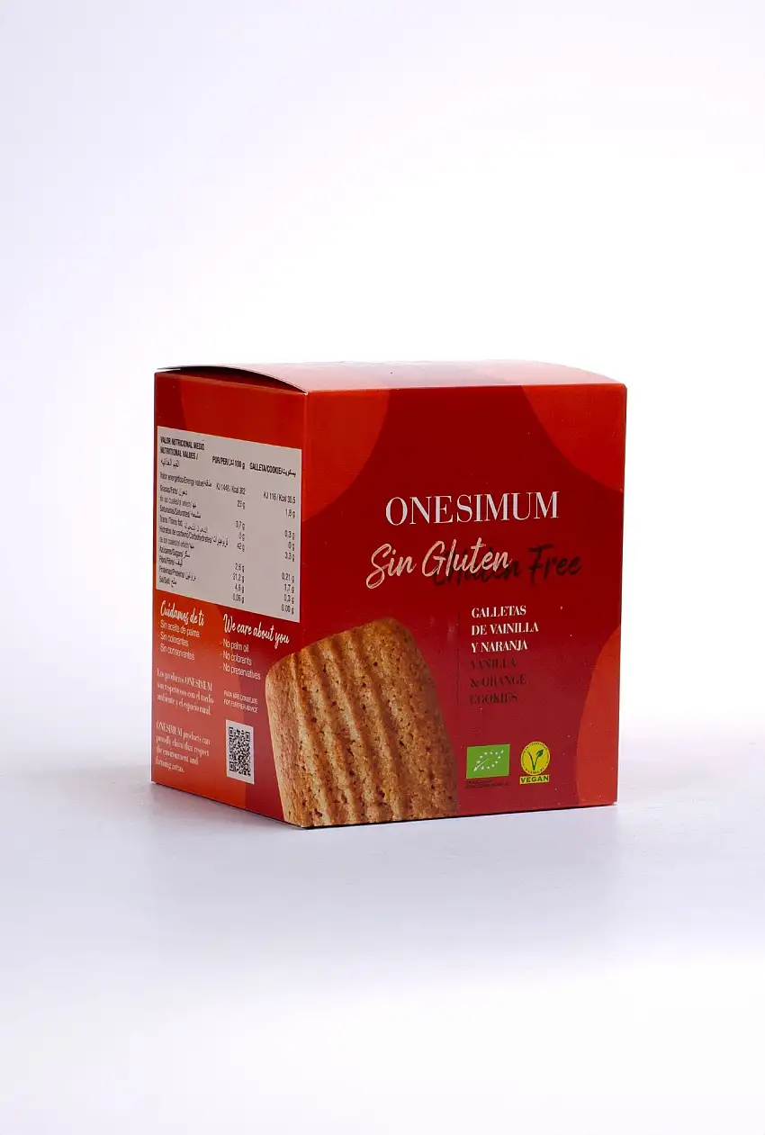 Galletas Vainilla y Naranja S/ Gluten