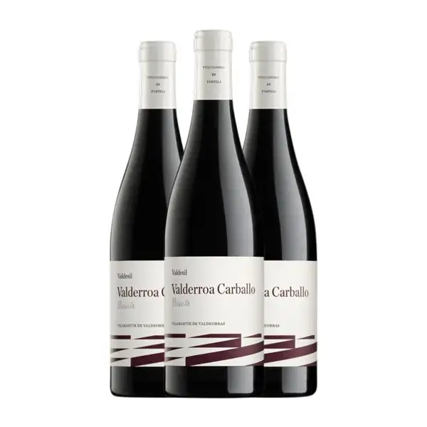 Valdesil Valderroa Carballo Mencía Valdeorras 75 cl Vino Tinto (Caja de 3 unidades)