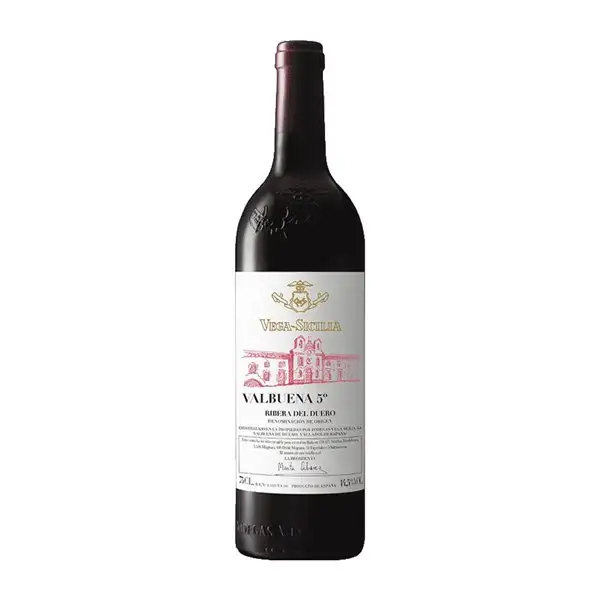 Vega Sicilia Valbuena 5º año Ribera del Duero Gran Reserva Botella Magnum 1,5 L Vino Tinto