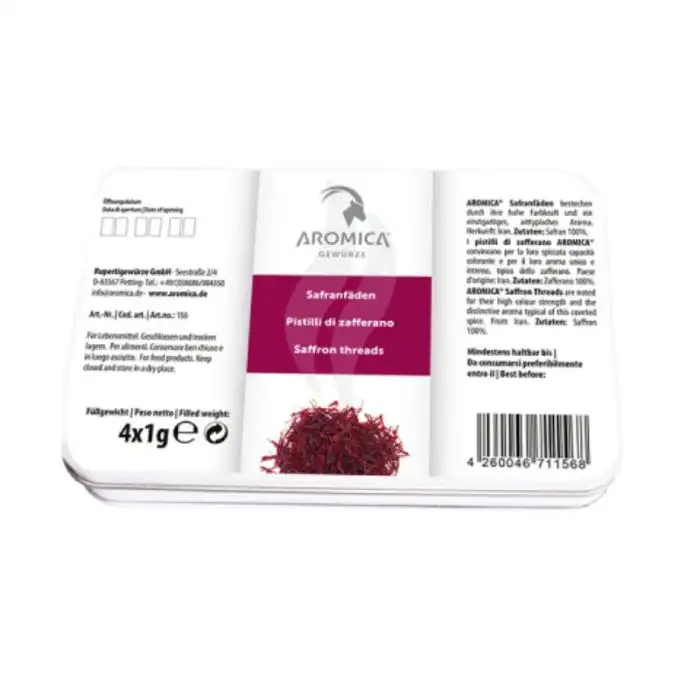 Pistilos de azafrán Aromica 1x4 g