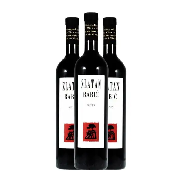 Zlatan Otok Novus Babic Crianza 75 cl Vino Tinto (Caja de 3 unidades)