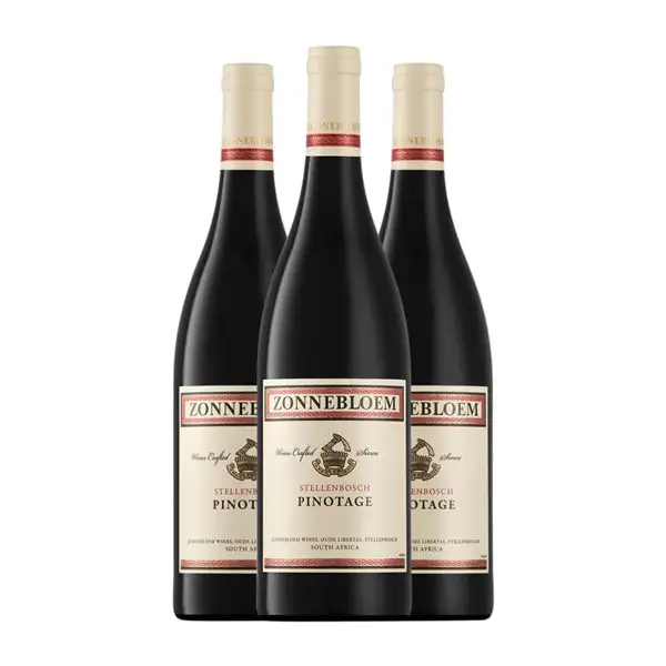 Zonnebloem Pinotage 75 cl Vino Tinto (Caja de 3 unidades)