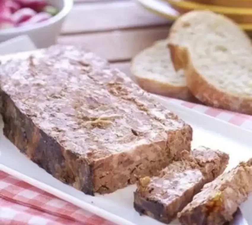 Paté campestre "asado al horno" - 1,5kg Entrega Europa y el Mundo