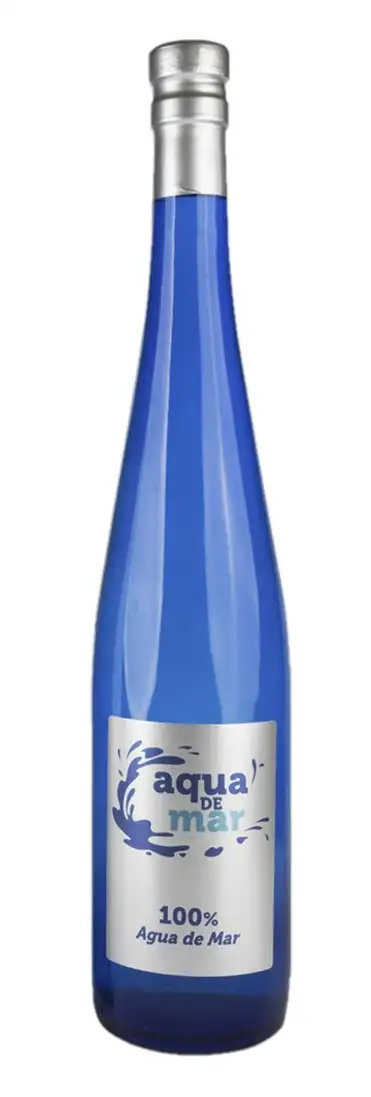 Agua de mar hipertónica 750ml botella azul Aqua de Mar