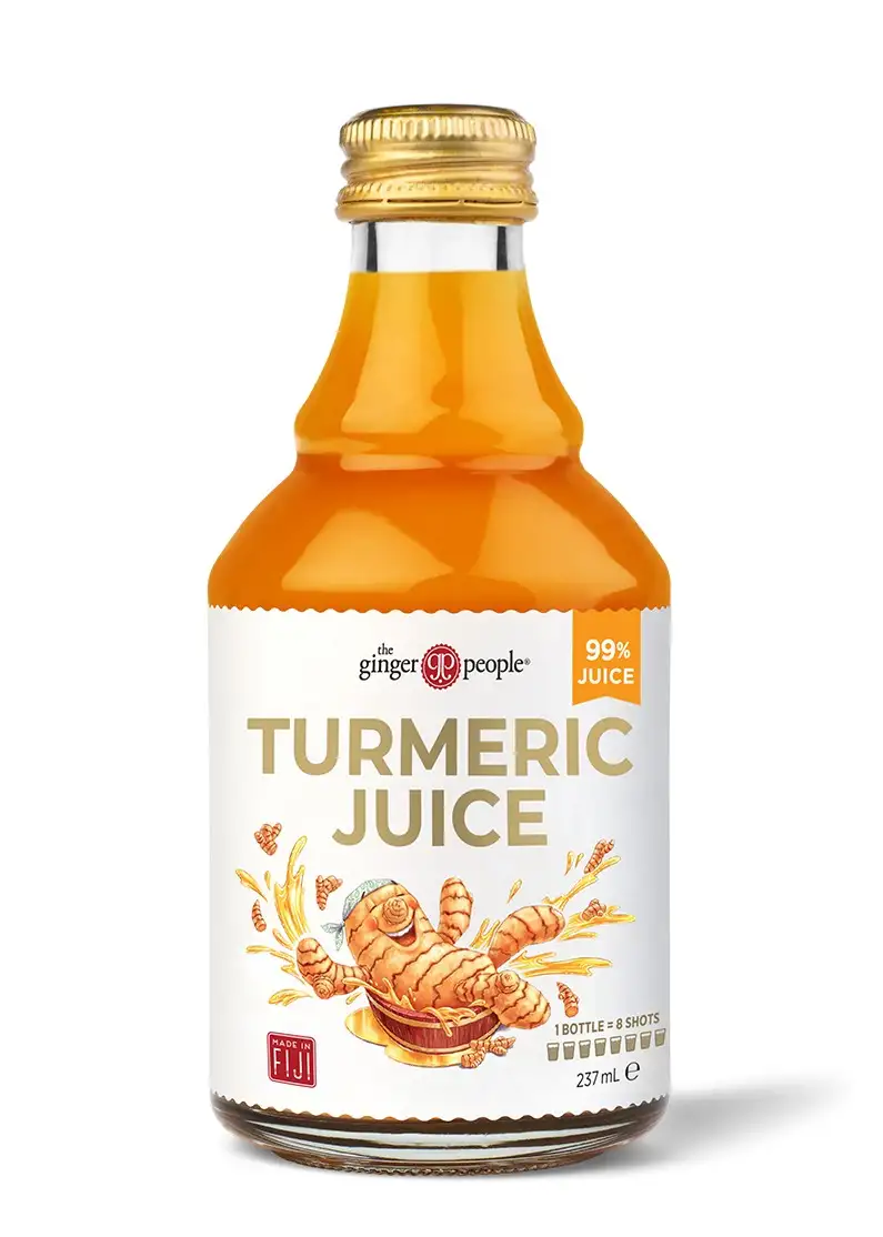 Zumo de cúrcuma de Islas Fiji The Ginger People 237ml