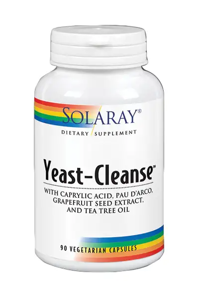 SOLARAY - YEAST CLEANSE 90 CAPSULAS