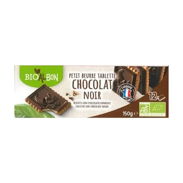 Galletas tableta chocolate negro ECO