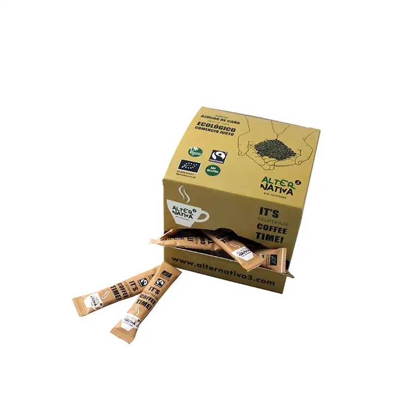 Sticks de azúcar de caña 300g ECO