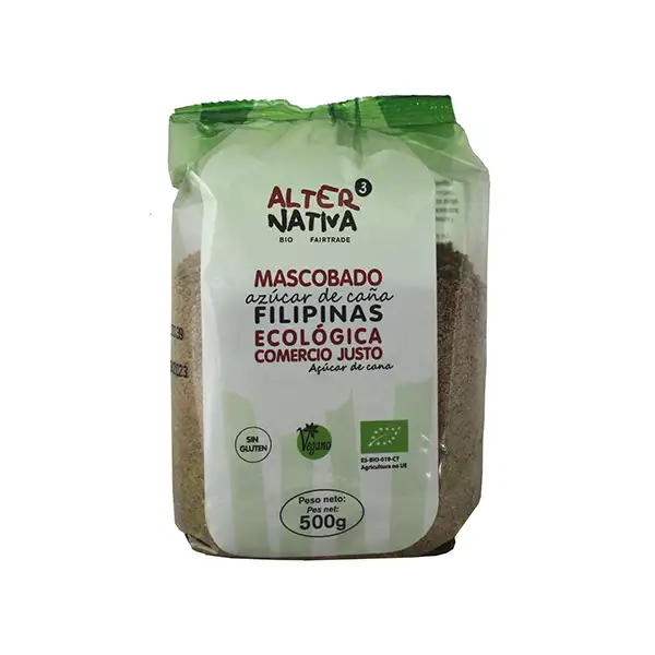 Azúcar de caña mascobado 500g ECO