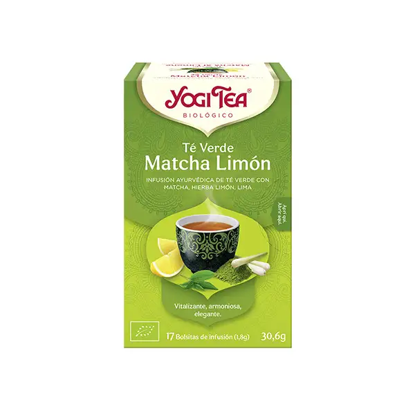 Té verde Matcha con limón 17b ECO