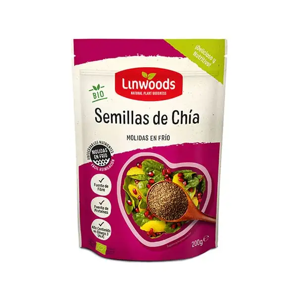 Semillas de chia molidas 200g ECO