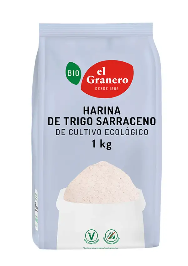 Harina de trigo sarraceno 1kg ECO