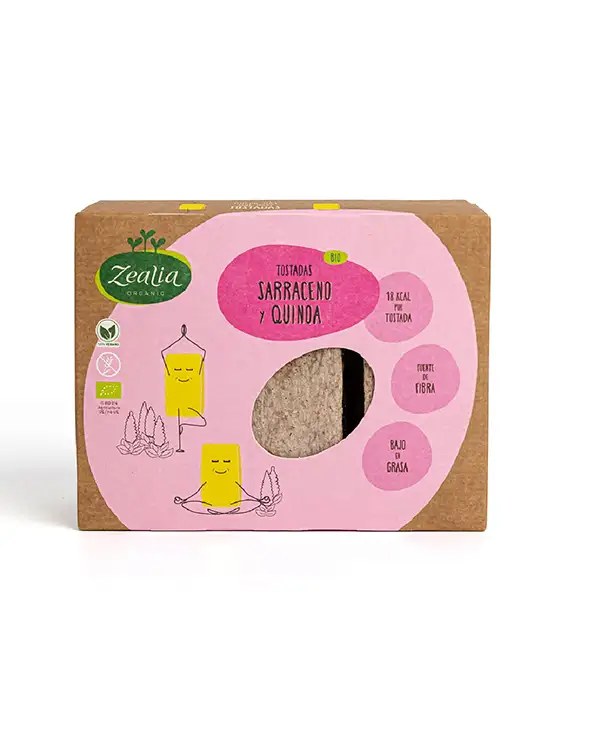 Tostada trigo sarraceno y quinoa ECO