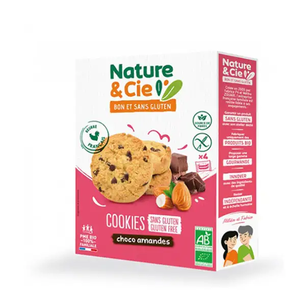 Cookies choco almendra 150g ECO