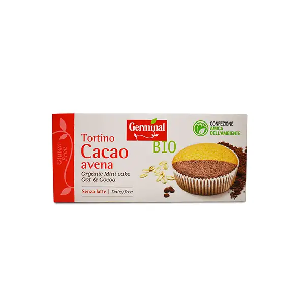 Bizcocho avena cacao sin gluten 180g ECO