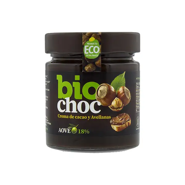 Crema cacao y avellana 200g ECO