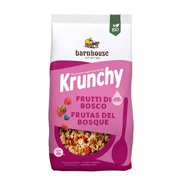 Muesli de Frutos Rojos Krunchy Sun 750g ECO