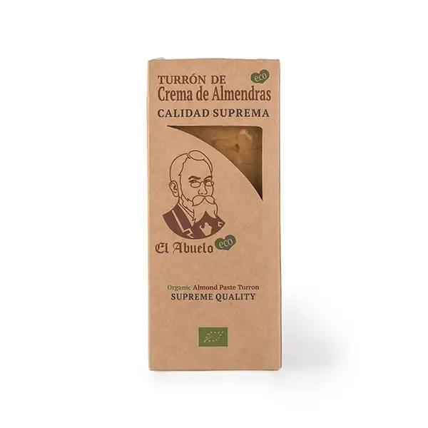 Turrón crema almendras 200g ECO