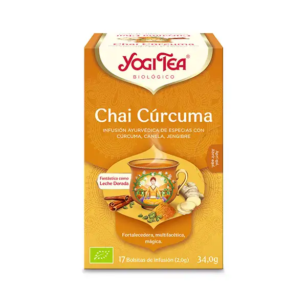Infusión Chai cúrcuma 17b ECO