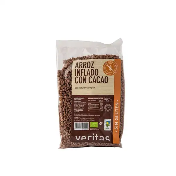 Arroz hinchado cacao sin gluten 200g ECO