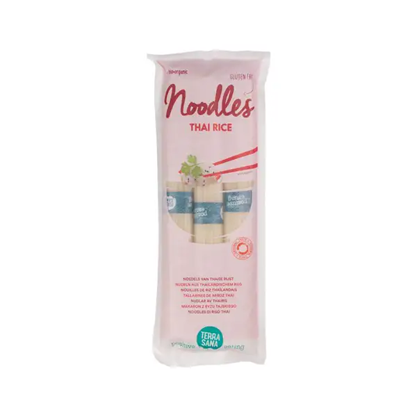 Fideos de arroz, calabaza y jengibre ECO