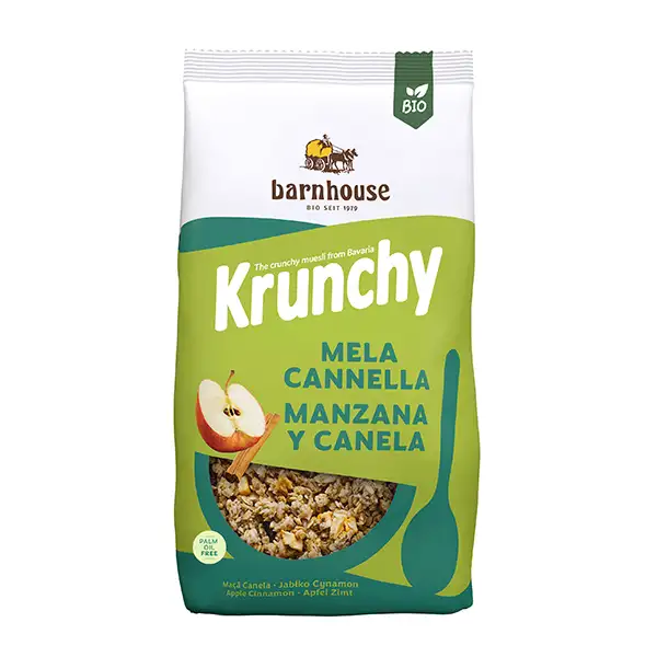 Crunchy de manzana y canela 750g ECO