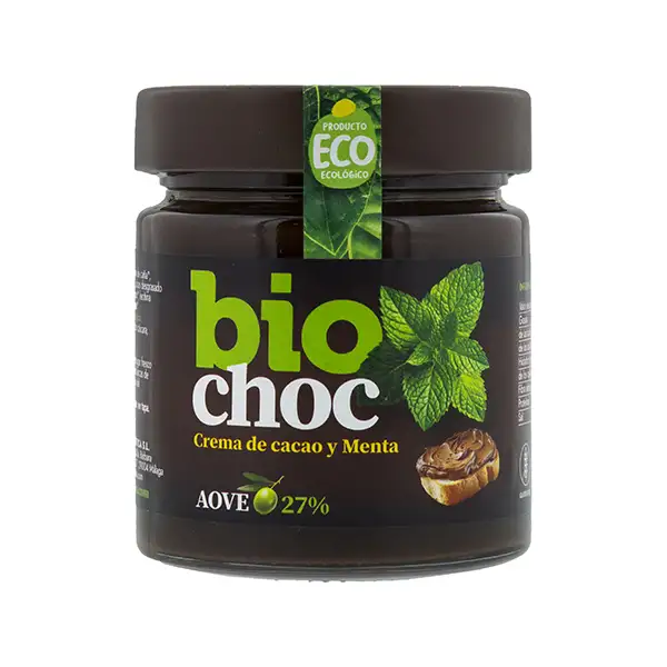 Crema de Cacao y Menta 200g ECO