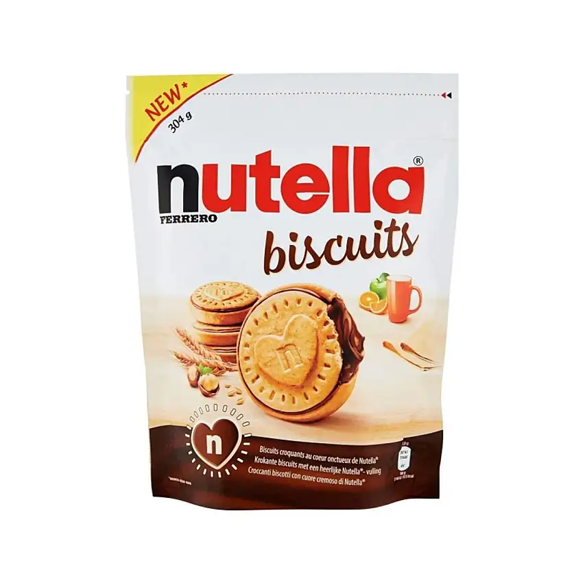 Galletas Ferrero nutella 304 Gr.