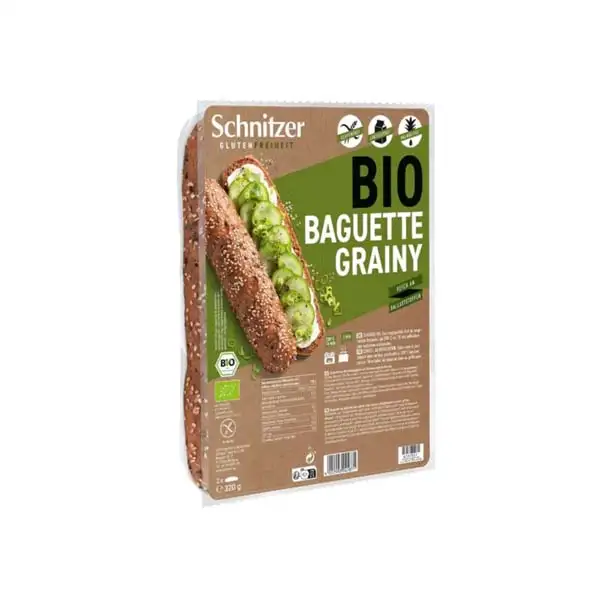 Baguette de Semillas sin gluten 320g ECO