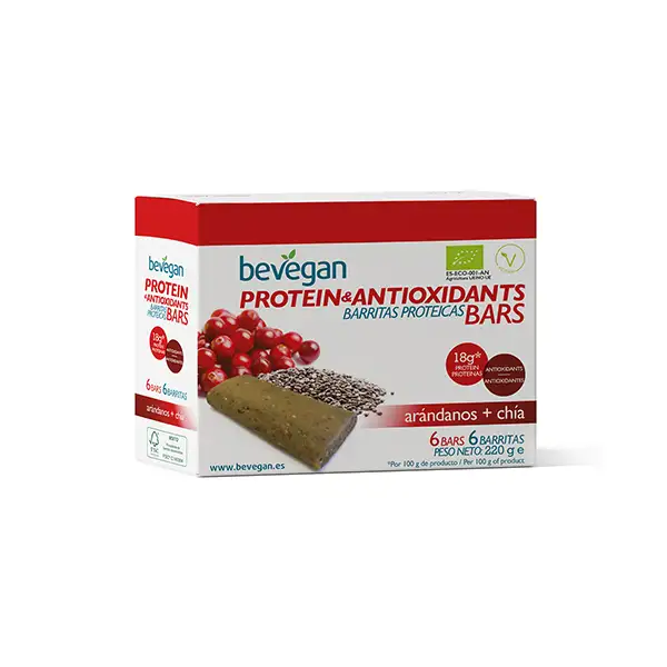 Barritas arándan chía 6x36g ECO