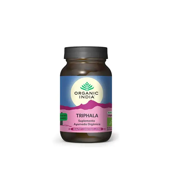 Triphala Organica India 90 cap ECO