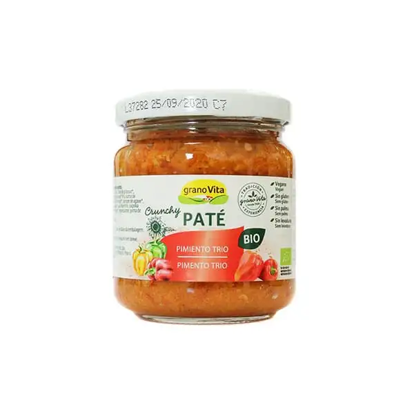 Paté vegetal de Pimientos 175g ECO