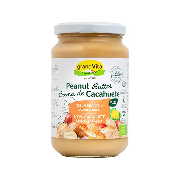 Crema cacahuete mouse Granovita 350g ECO