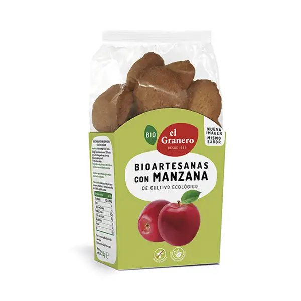 Galletas Artesanas Manzana ECO