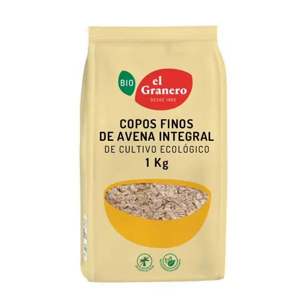 Copos avena suave 1kg ECO
